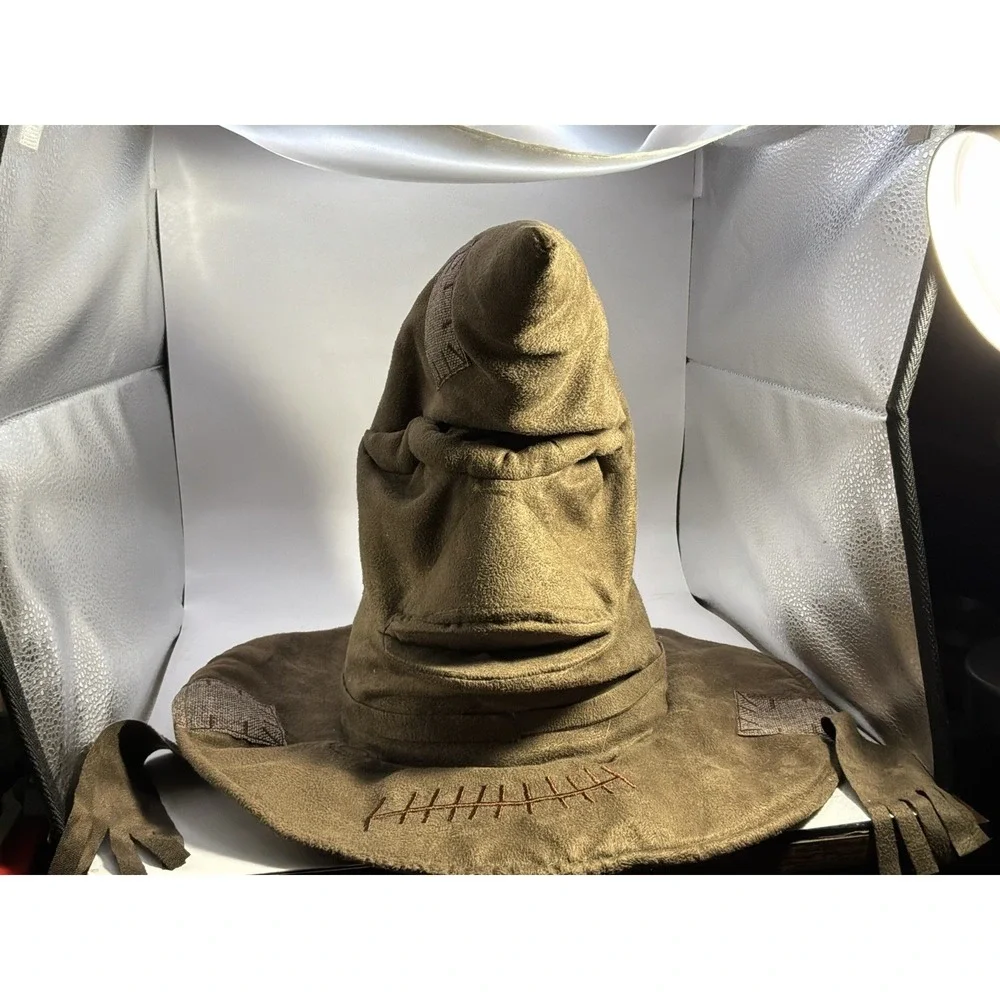 Official WB Animated Talking Sorting Hat Wizarding World Of Harry Potter-Works